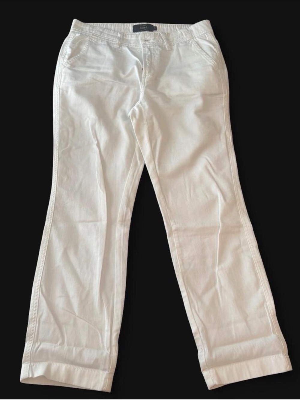 Jcrew White Pants Beautiful sz 4P